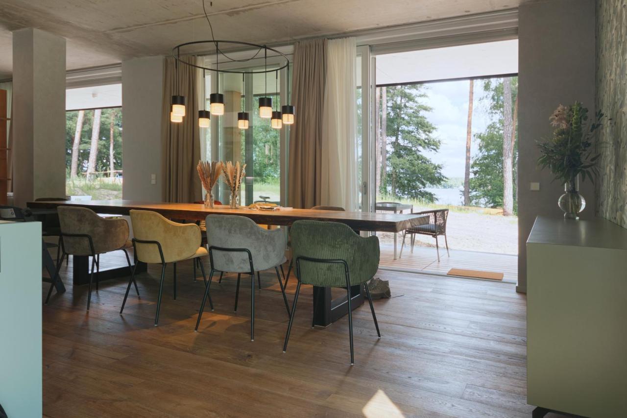 Marina Maisonette Seeblick Mit Pool Und Sauna 巴特萨罗皮斯库夫 外观 照片