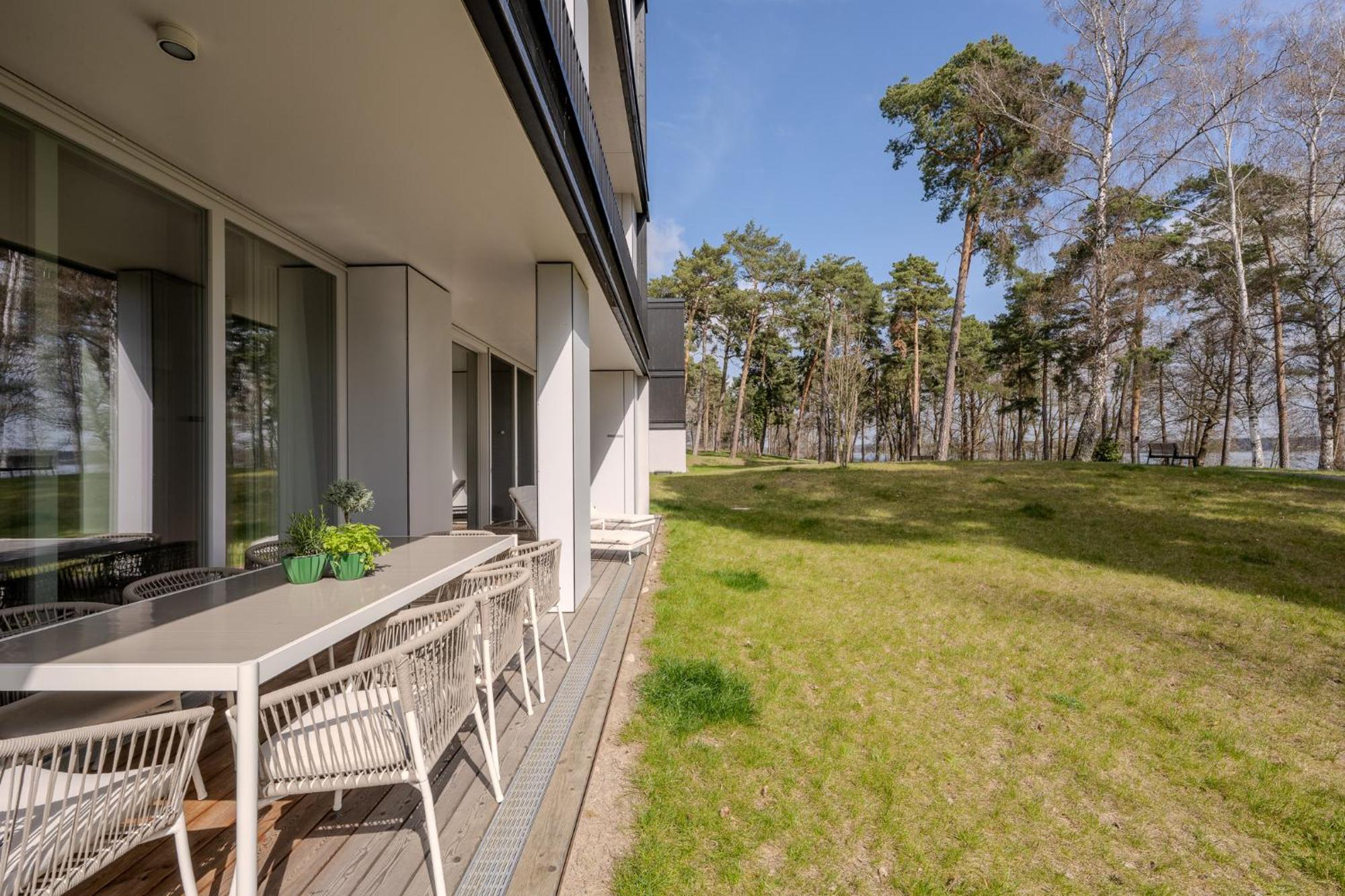 Marina Maisonette Seeblick Mit Pool Und Sauna 巴特萨罗皮斯库夫 外观 照片