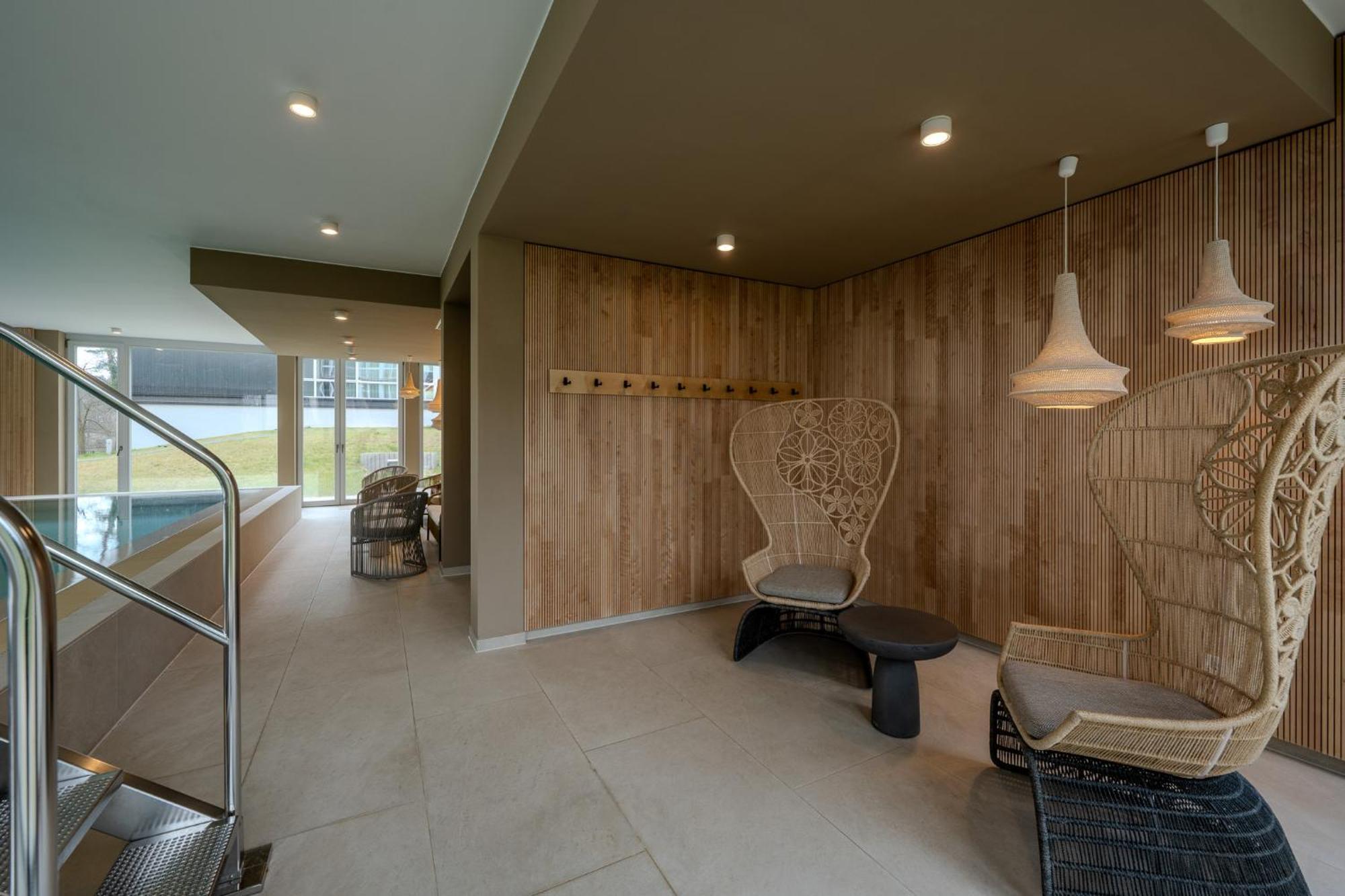 Marina Maisonette Seeblick Mit Pool Und Sauna 巴特萨罗皮斯库夫 外观 照片