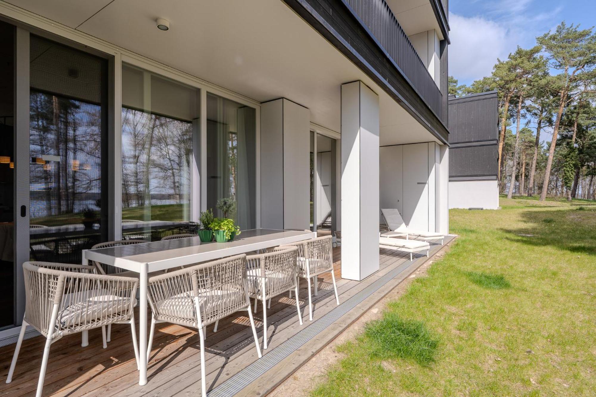 Marina Maisonette Seeblick Mit Pool Und Sauna 巴特萨罗皮斯库夫 外观 照片