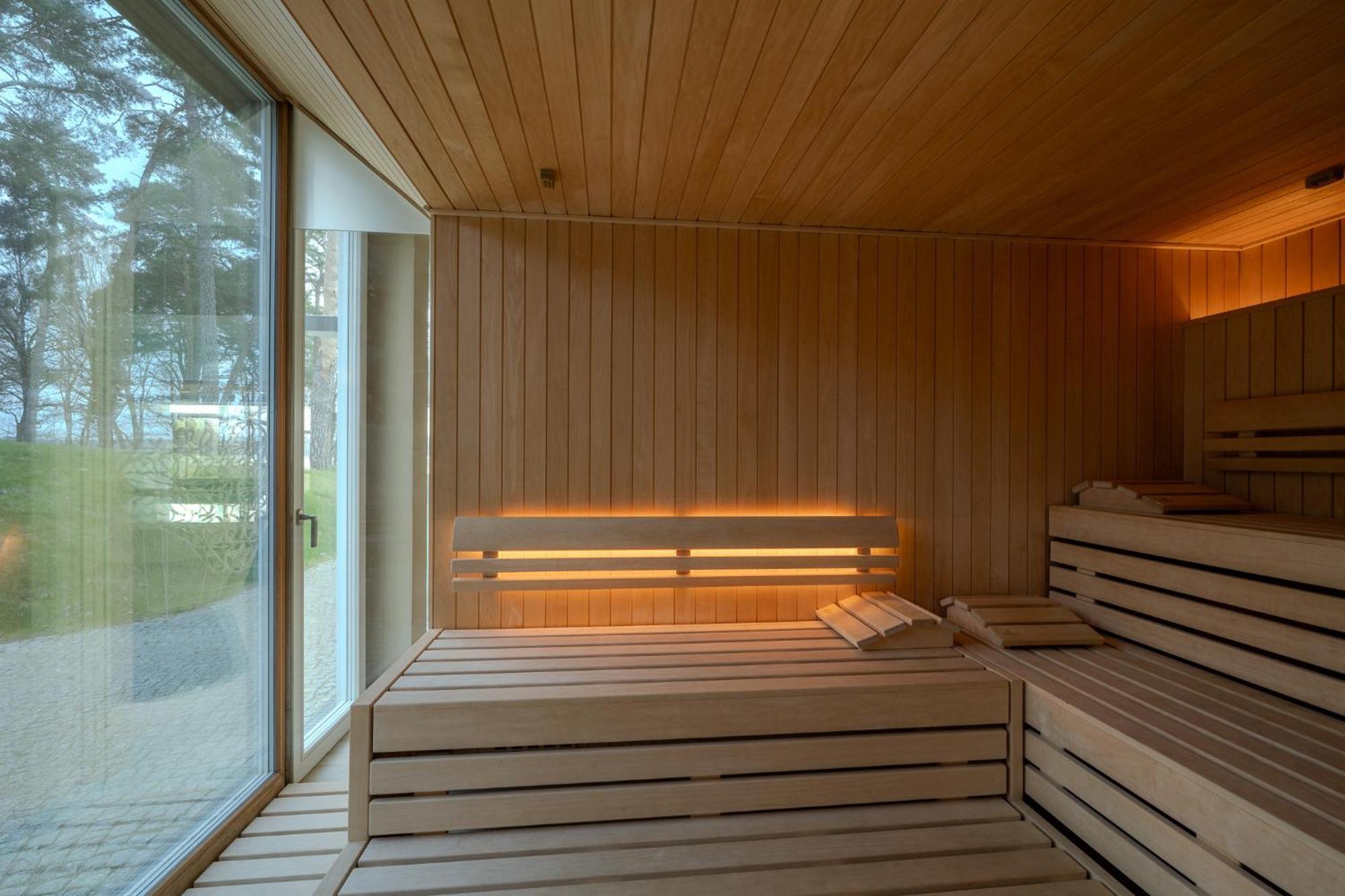 Marina Maisonette Seeblick Mit Pool Und Sauna 巴特萨罗皮斯库夫 外观 照片